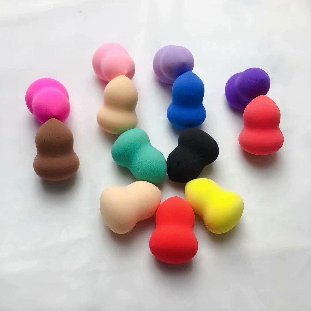Manufacturers supply 32*46 medium beauty eggs non-latex powder drops powder puff beauty makeup tools