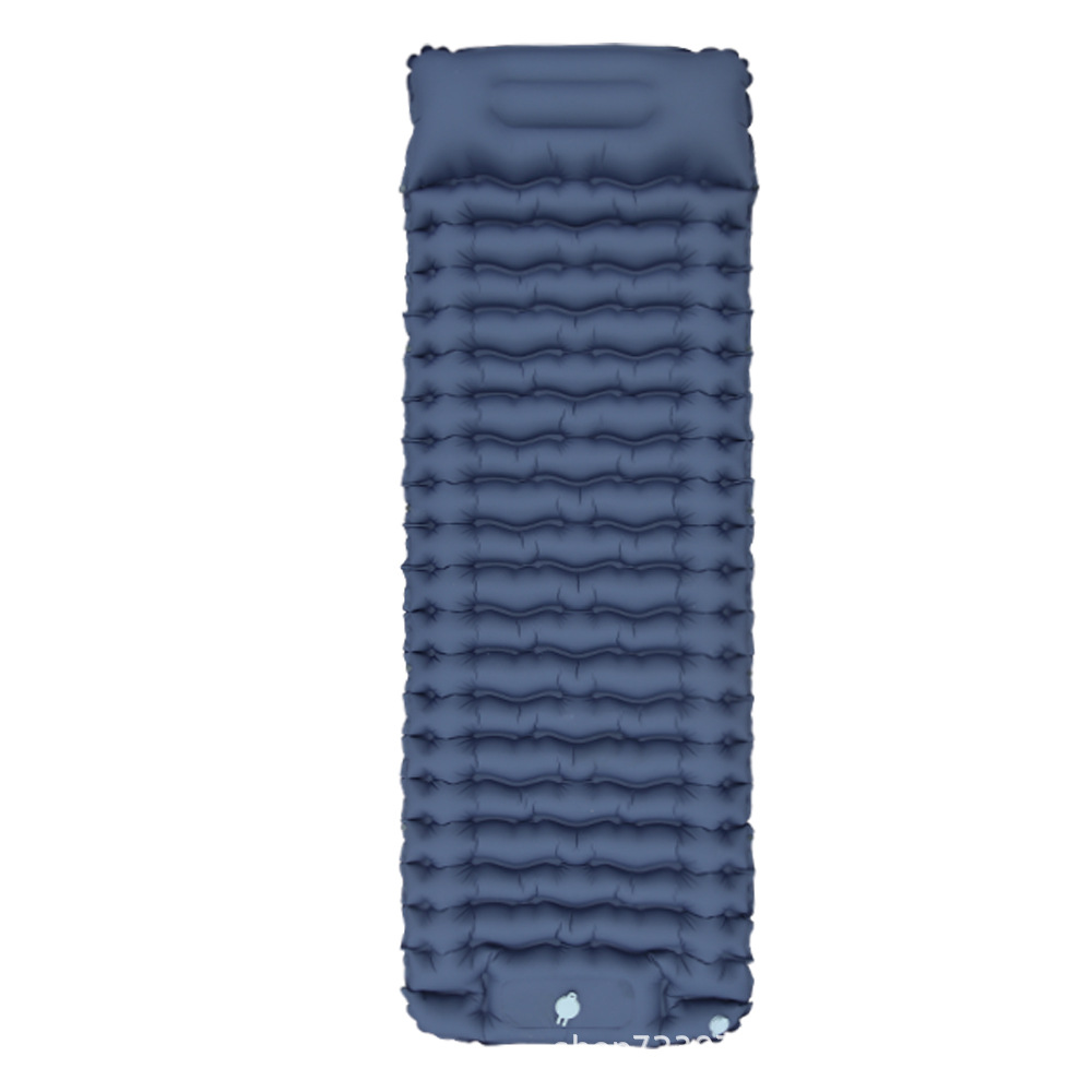 Foot-Press Inflatable Mat for Outdoor Camping, Park Tents, Tpu Sleeping Pad, Thickened Mat for Camping, Lightweight and Portable