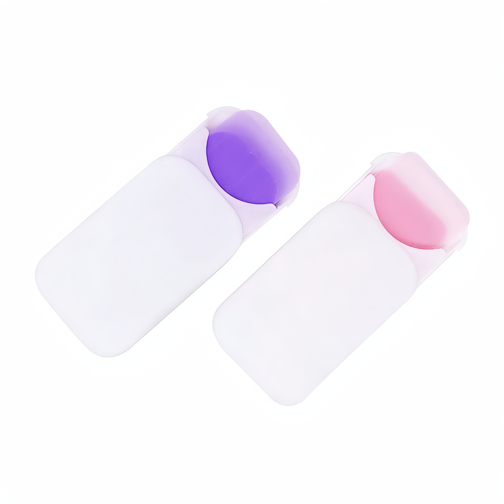 in stock soap tablets new packaging push-pull sliding cover to carry convenient fragrance hand washing tablets moisturizing cleansing soap paper soap