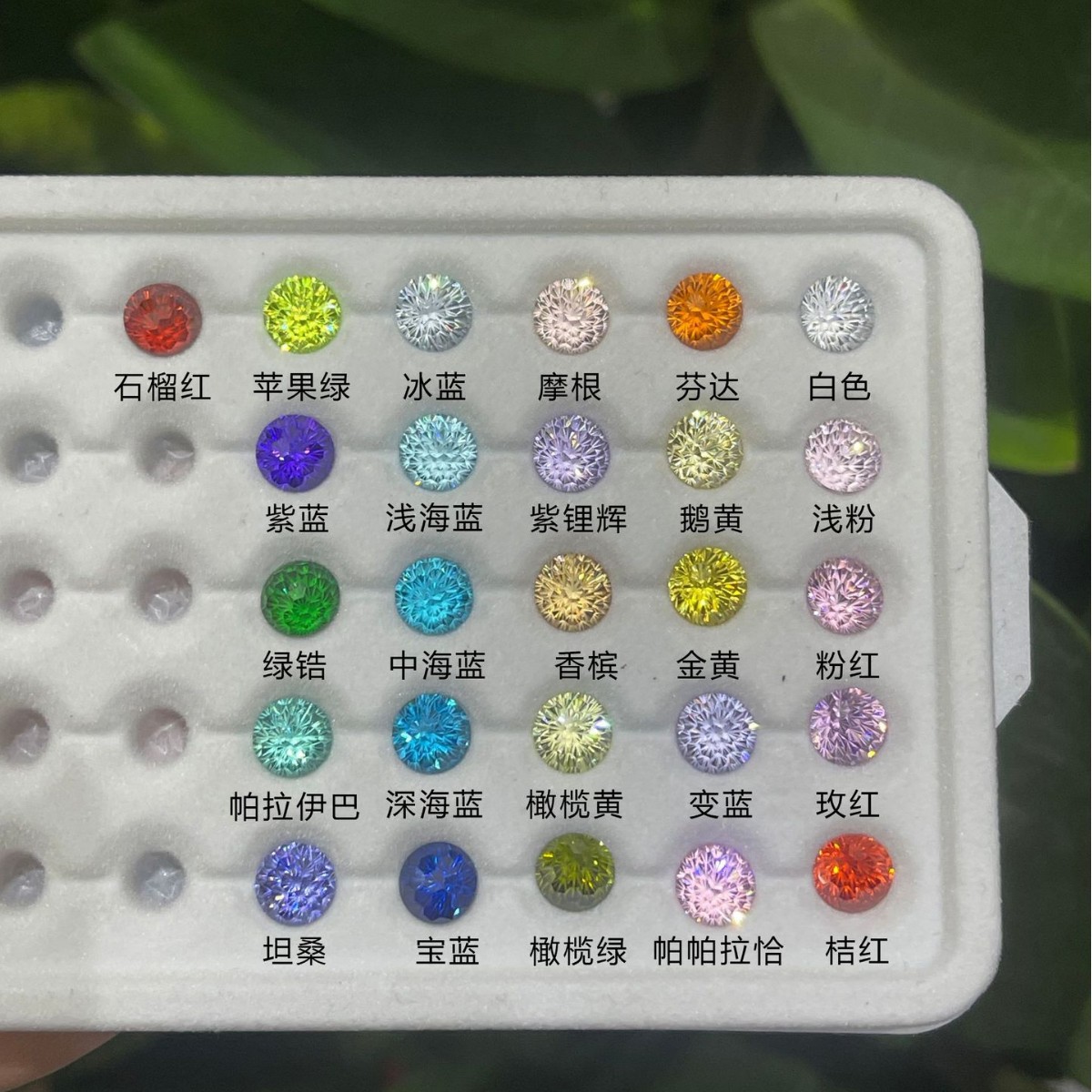 Оптовая продажа, популярные 6mm 8mm, огранка небесного огня, фейерверк, необработанные камни для серег, серьги с камнями