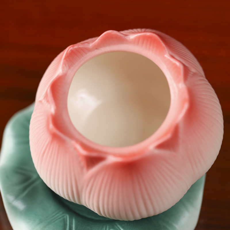 Vatican Fun Buddha Sacred Water Cup Pure Water Cup Ceramic Cup Buddha Hall Water Cup Great Compassion Water Cup Dehua Buddha Tools Wholesale