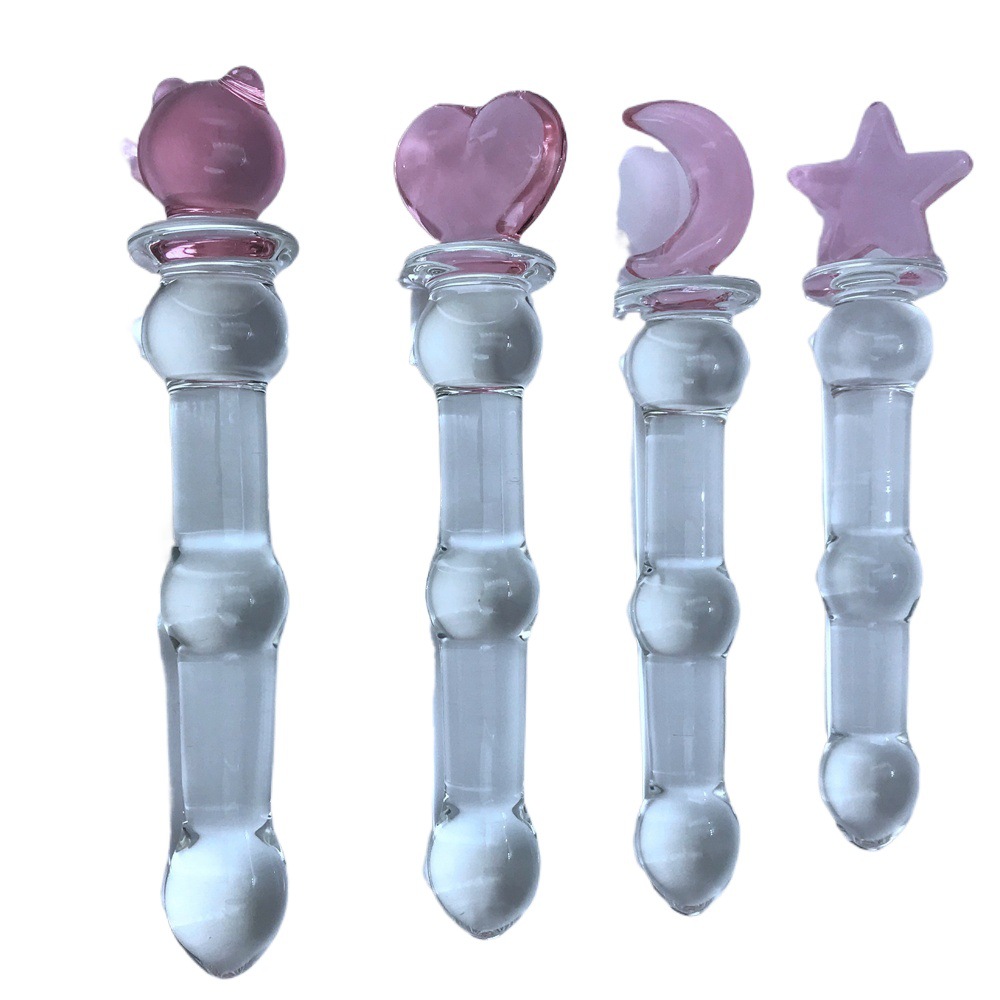 Sex Toys for Women, Massage Stick, Dildo, Anal Plug, Masturbator, Simulated Crystal Dildo, Adult Toy