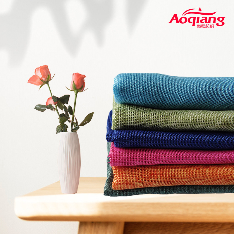 В наличии 800D имитация льна хлопковая льняная ткань для подушек ткань для дивана ткань для хранения сумок текстиль для дома