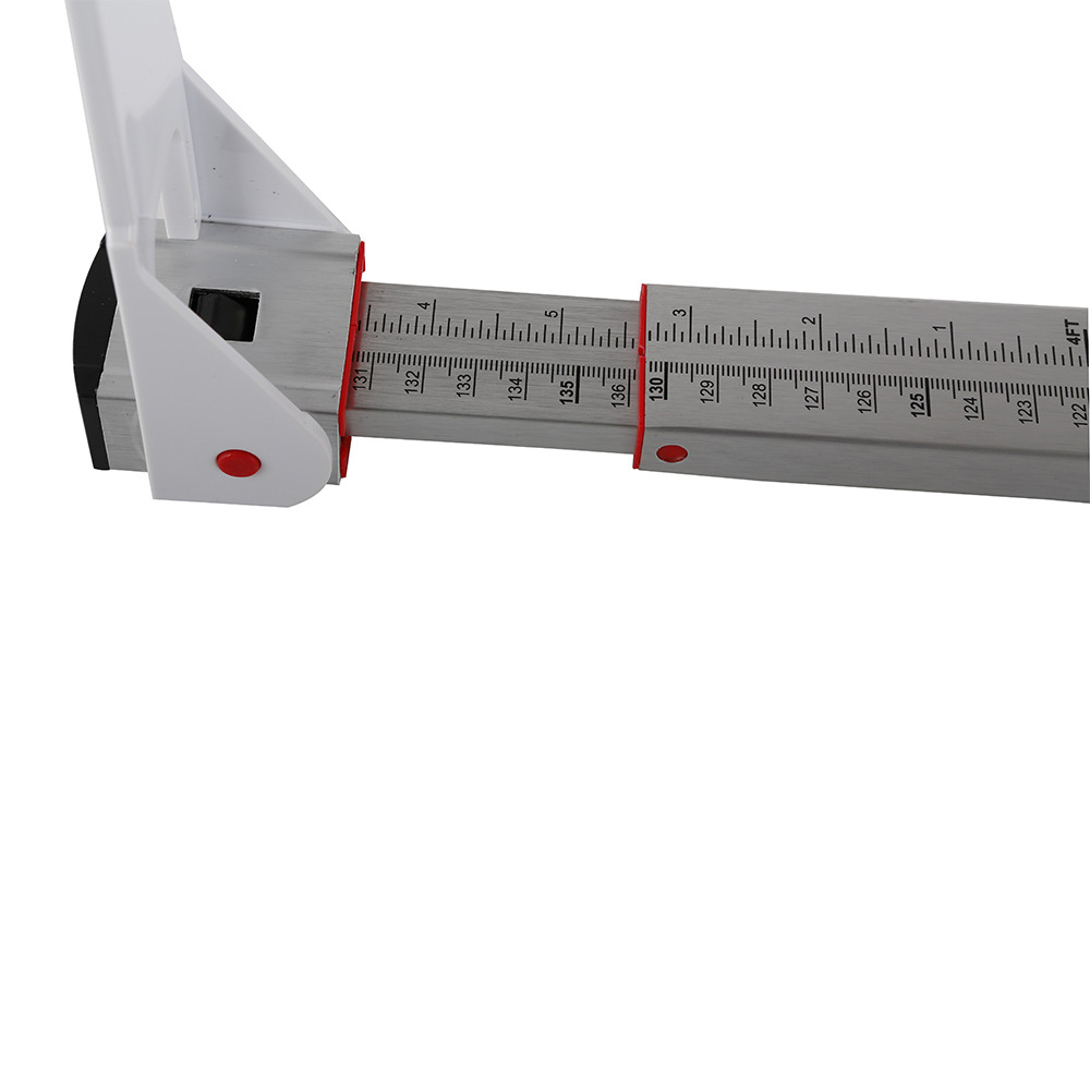 Factory Direct Supply Household Multifunctional Aluminum Alloy Height Measuring Ruler 200cm Standing Adult Measuring Rod Height Ruler