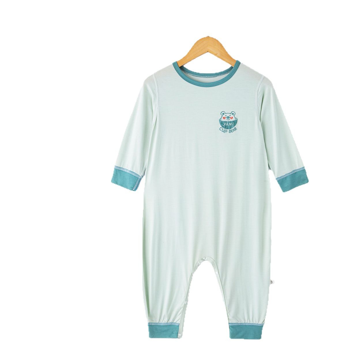 New Children's Summer Home Clothes Baby Sleeping Bag Baby Long Sleeve Pajamas Kids Modal Jumpsuit