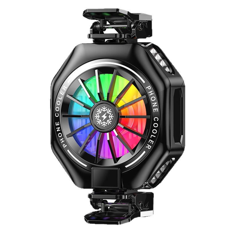 Live X156A powerful cooling 5V3A magnetic back clip 2-in -1 digital semiconductor 15W mobile phone radiator