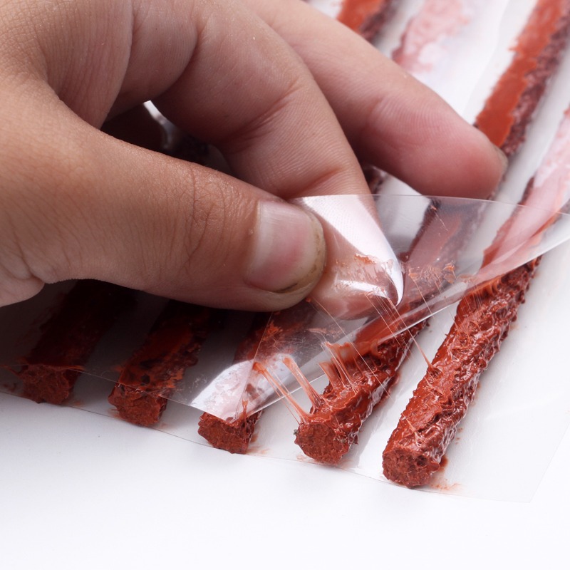 Car vacuum tire repair rubber strip factory direct wholesale motorcycle electric car fast cold repair tire repair rubber strip