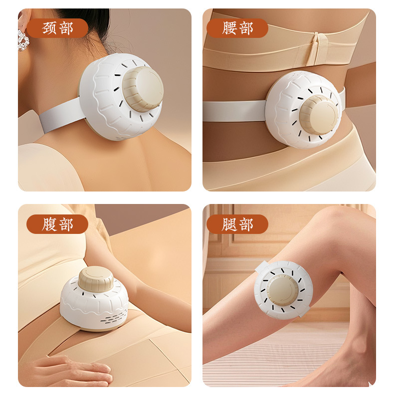2025 New Cross-Border Smokeless Moxibustion Jar Portable Cupping Adult Moxibustion Box to Release Fatigue Household Mugwort Equipment