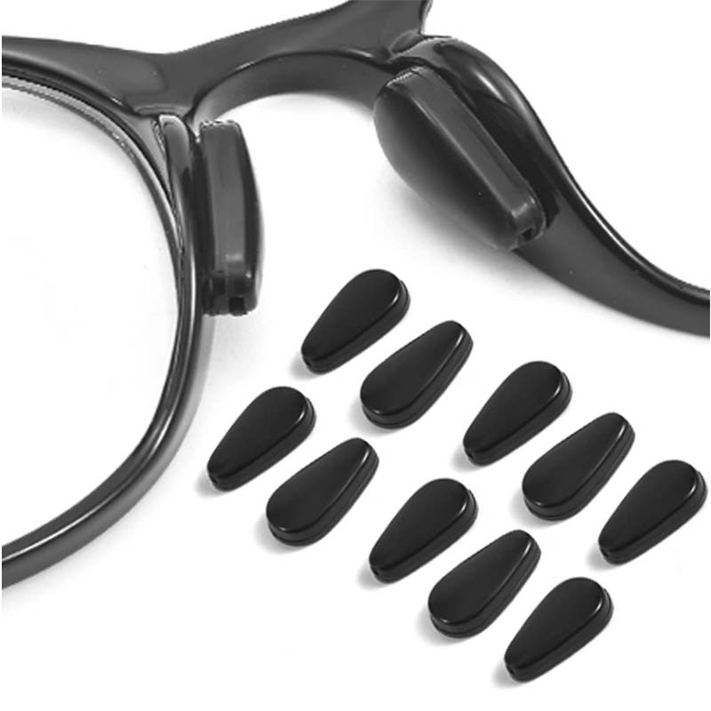 Water Drop D-Shaped Butterfly Airbag Glasses Nose Pad Silicone Soft Nose Patch Increased Breathable Anti-indentation Nose Patch