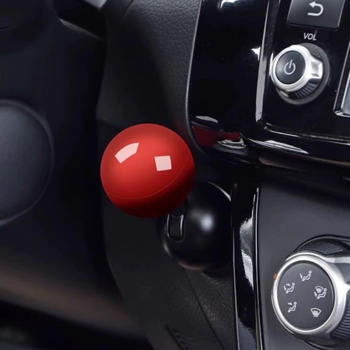 One-Click Start Remote Switch Plastic Club Type Car One-Click Start Button Decorative Start Decoration Universal