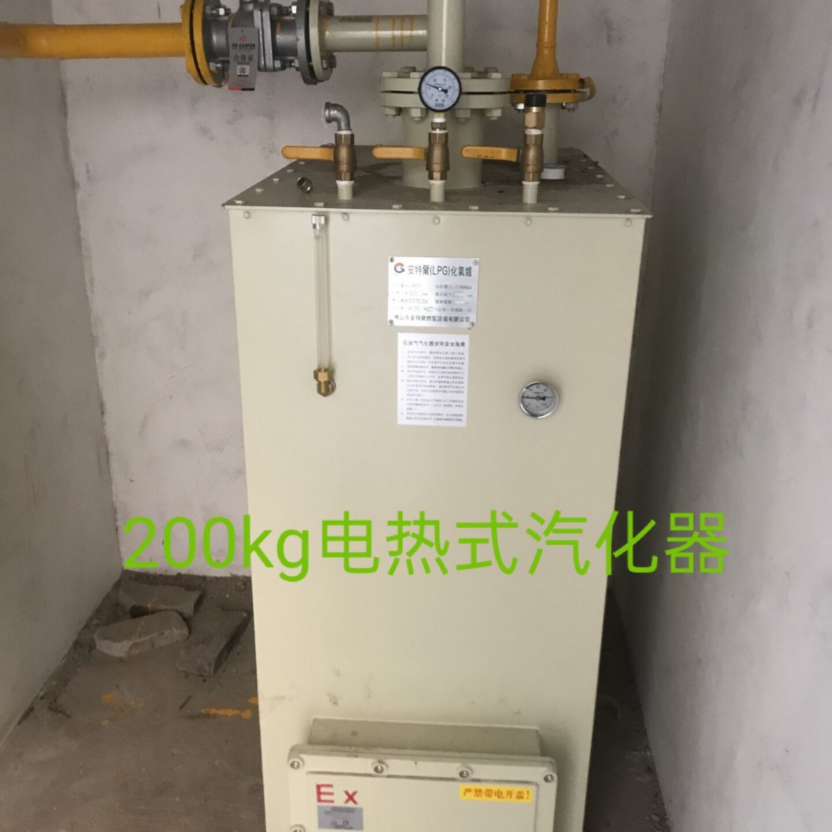 100kg 200kg 300kg 400kg 500kg Electric Heating Gasifier Industrial Pot