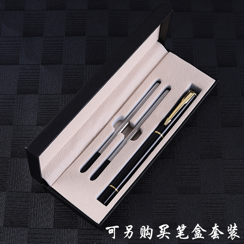 Students with metal gel pen laser logo ball pen office supplies business sign pen manufacturers wholesale