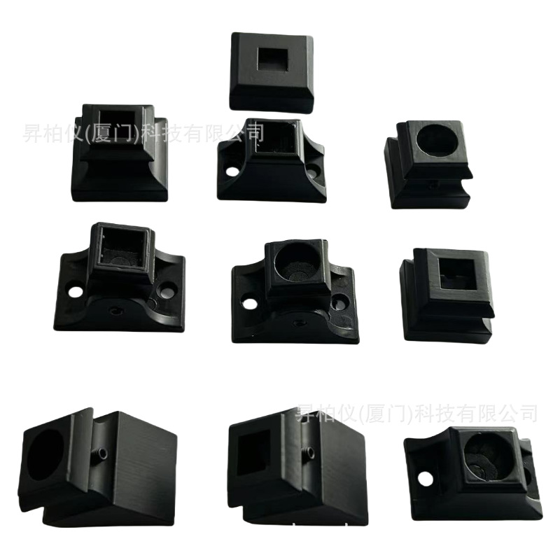 Wrought Iron Stair Handrail Column Guardrail Rod Outer Side Hanging Slope Indoor and Outdoor Aluminum Shaking Head Base Assembly Accessories