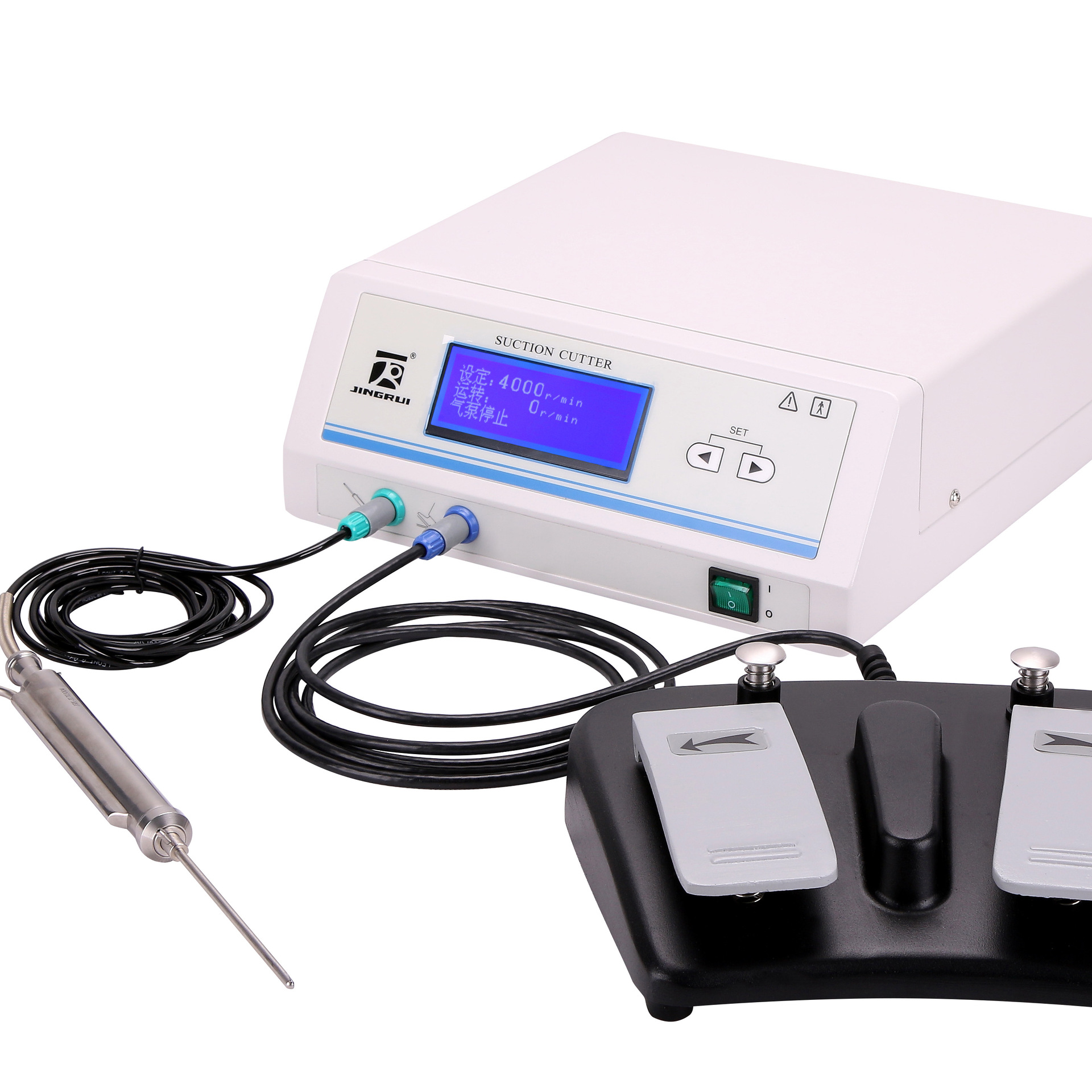 Preferential supply of nose drill suction cutter ENT power system