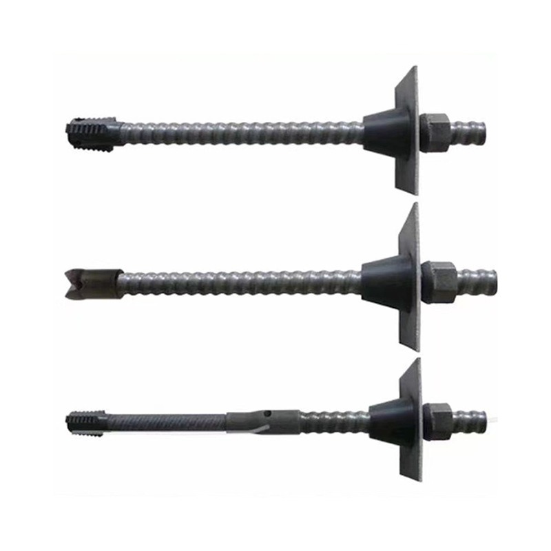 Hollow anchor tunnel material slope protection hollow grouting anchor self-advancing hollow anchor