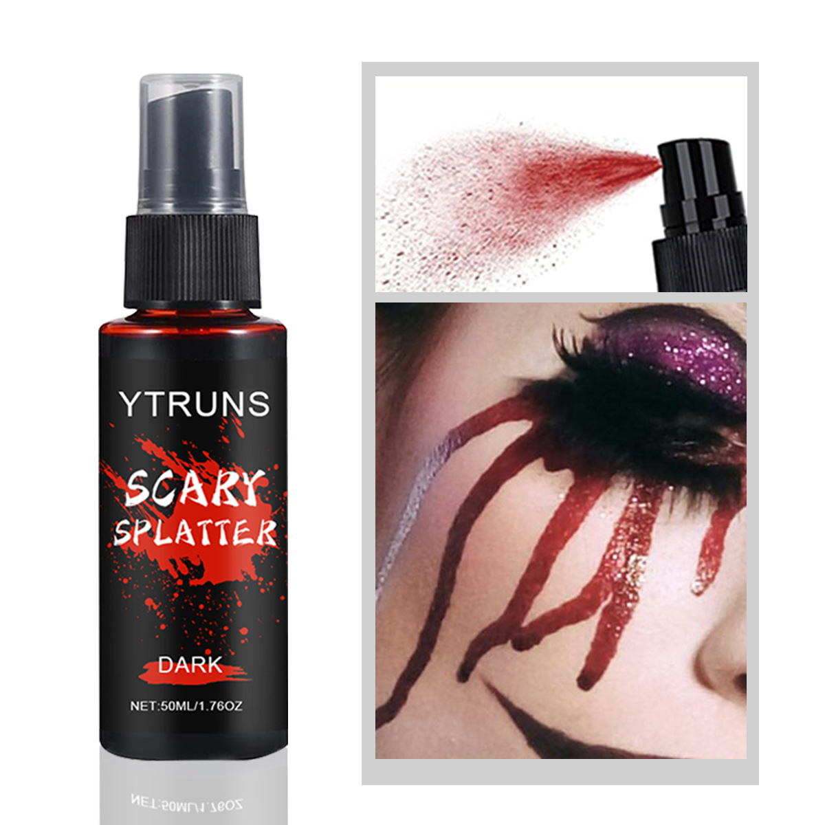 YTRUNS Cross-border Explosions 50ML Fake Blood Body Makeup Halloween Masquerade Exclusive