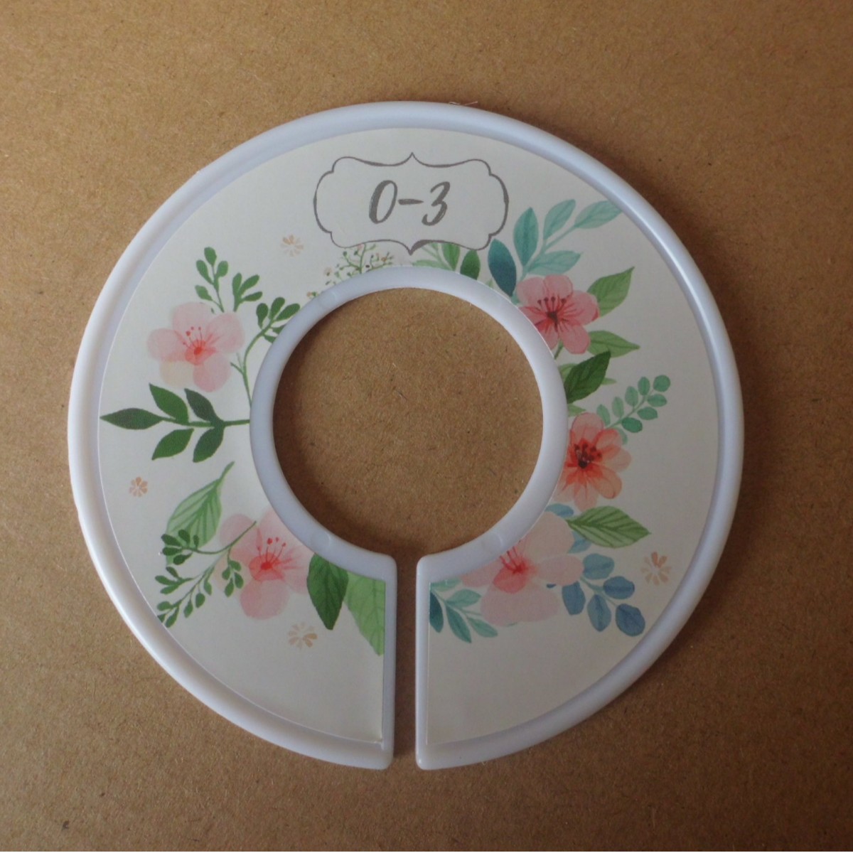 Clothes Size Divider Plate 9CM12CM, Plastic Size Separator Ring, Size Divider Plate, Divider Mark Plate