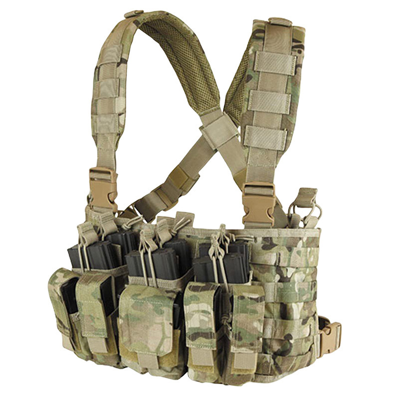 Baohuo Molle System Is Compatible with Outdoor Commuting Portable Hanging Bag, Wear-Resistant Tactical Chest Hanging, Water-Repellent Military Fan Accessories