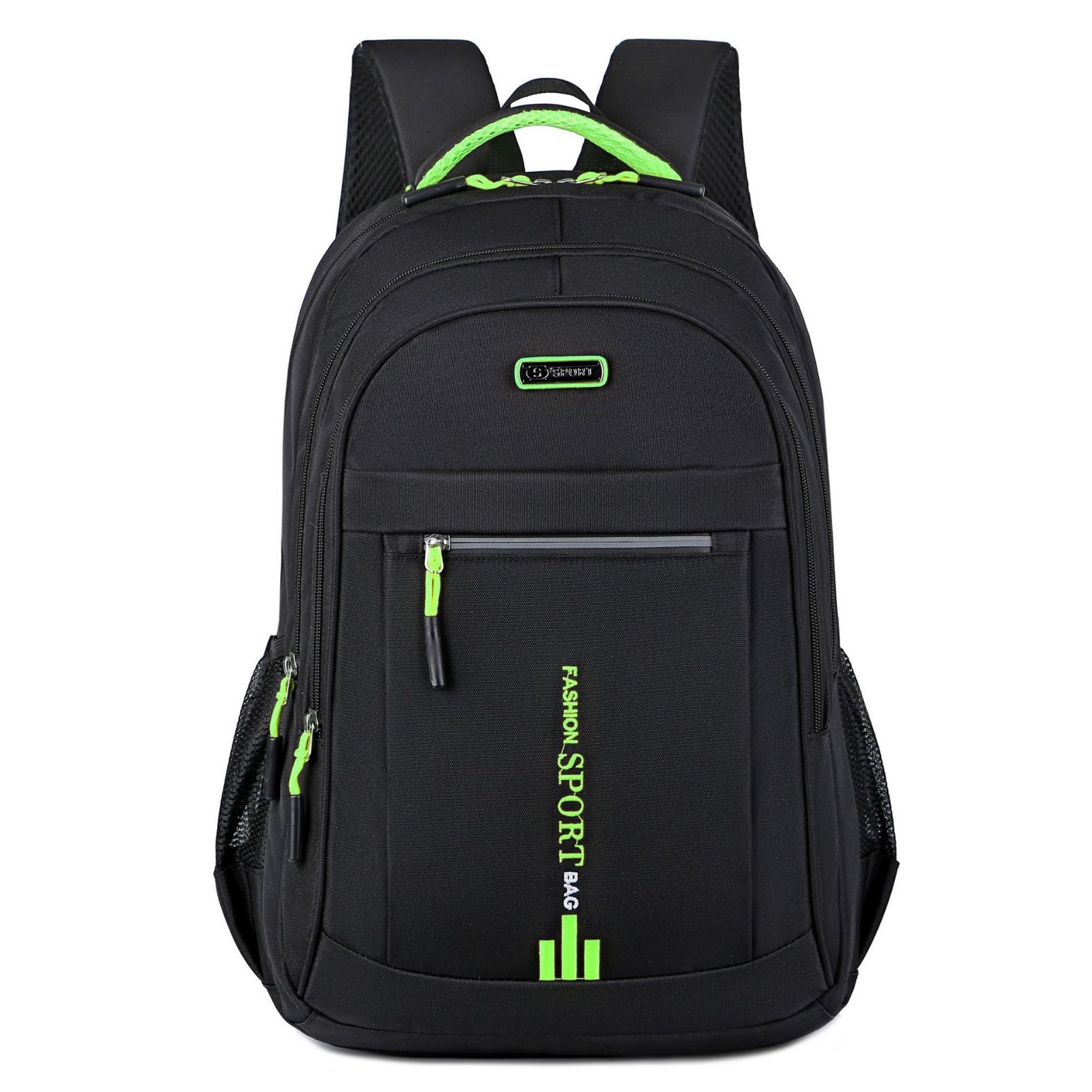 Cross-Border Backpack Men's Large-Capacity Casual Business Computer Backpack New Oxford Cloth Middle School Student School Bag