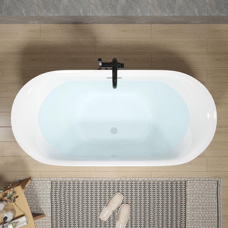 Bathroom Household Small Apartment Single Acrylic Adult Seamless One-Piece Hotel High-End Independent Bathtub Bathtub