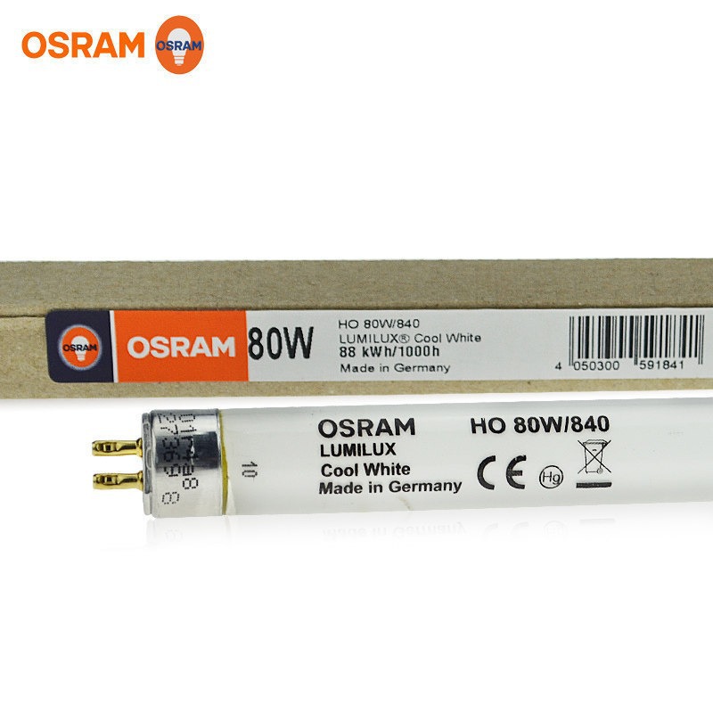 Лампа Osram T5 Ho 54W/80W с высоким световым потоком трехцветная флуоресцентная лампа