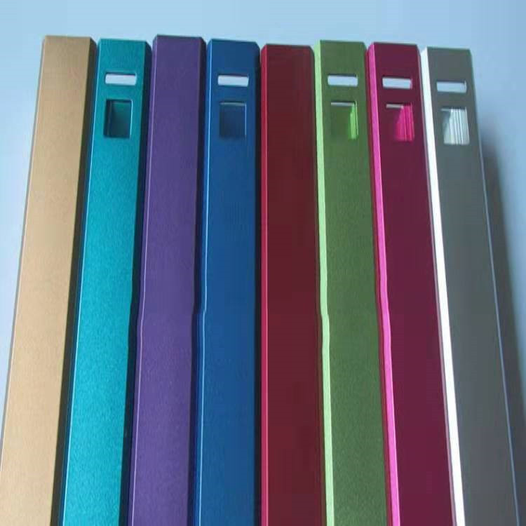 Aluminum Alloy Round Tube Aluminum Square Tube Sand Oxidation Surface Treatment Aluminum Alloy Profile in Stock Aluminum Square Tube in Stock