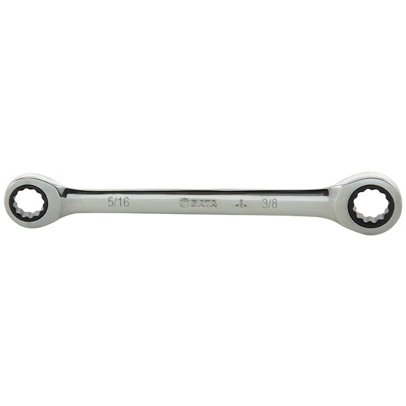 Shida Fully Polished Double Torx Quick Wrench 46101 Inch Double Torx Quick Wrench 5/16X3/8