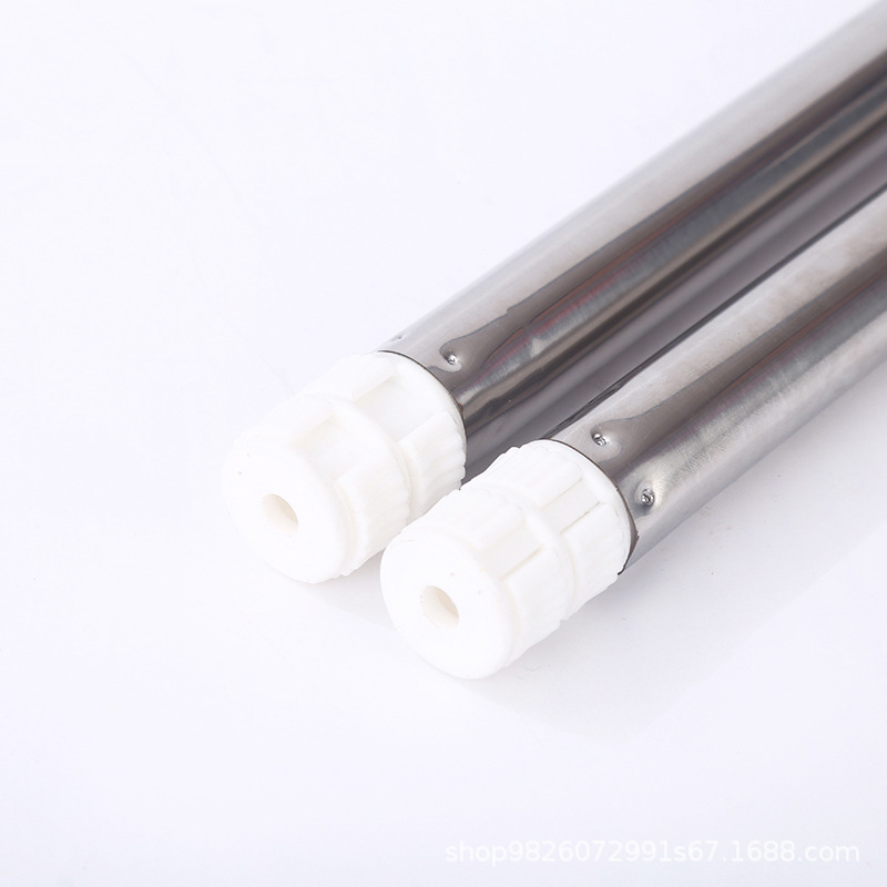 Factory direct supply 201 mop rod shower curtain rod scraping rod threaded rod flagpole drying rack 18 years of professional production