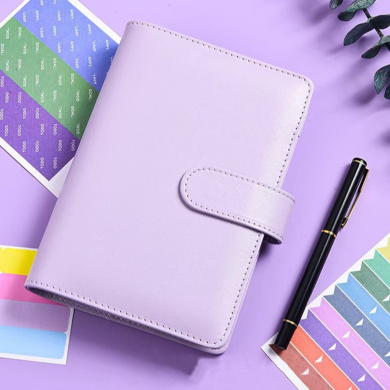 A6 блокнот с молнией, креативный оптовый блокнот из PU кожи для бюджета