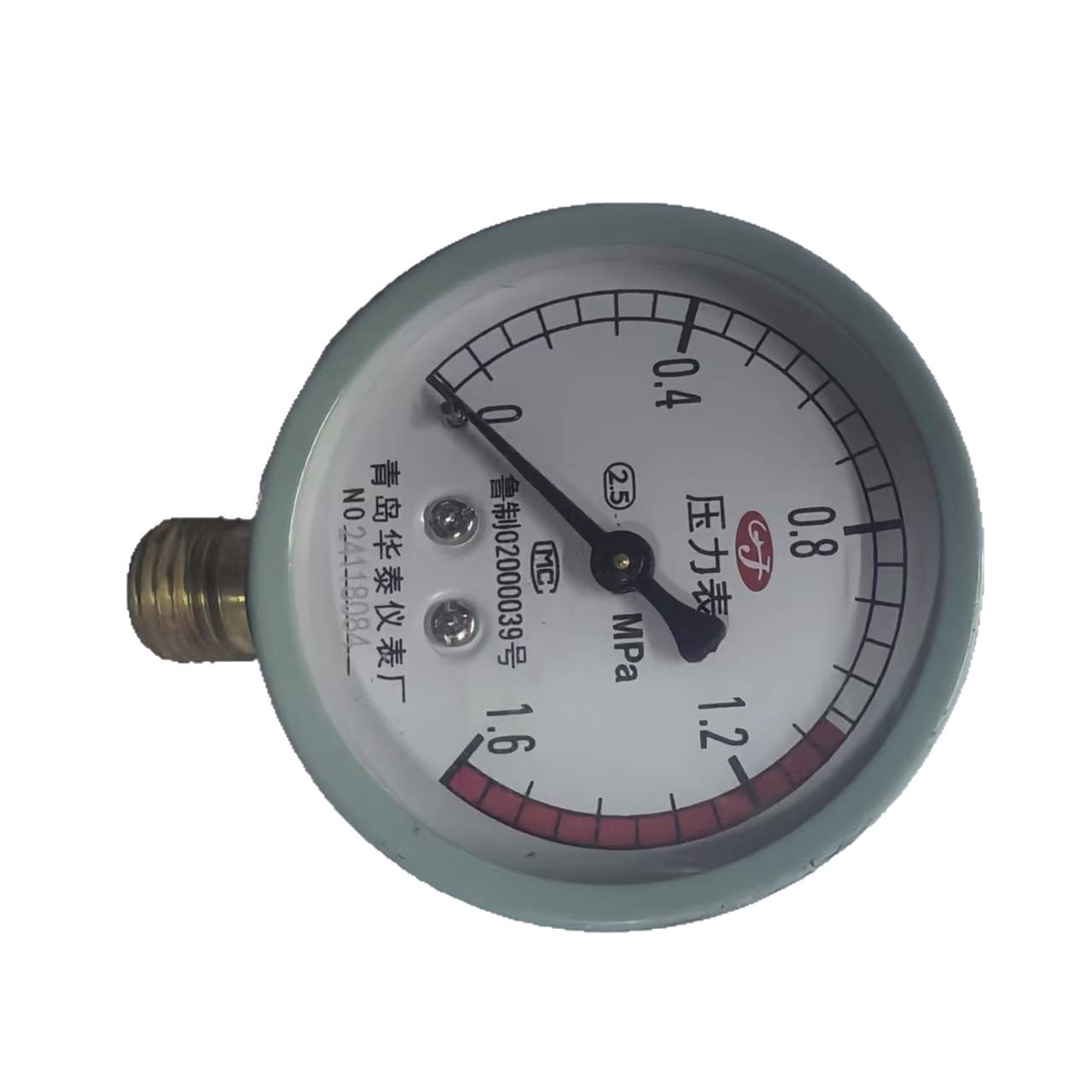 Y60 Pressure Gauge Water Pressure Gauge Pressure Test Gauge Floor Heating Household Water Pressure Gauge