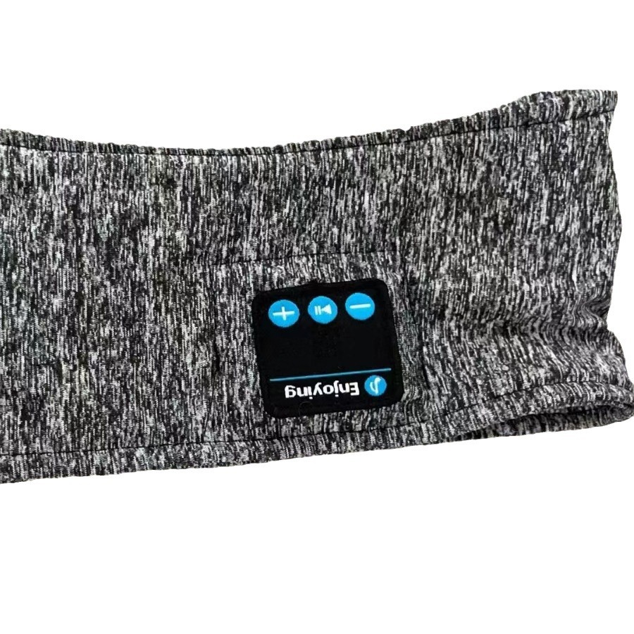 Bluetooth 5.0 music sleep eye mask detachable key body yoga sweat-absorbent headband outdoor running Bluetooth hair band