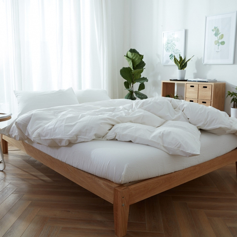 White quilt cover four-piece hotel white Suite Hotel B & B pedicure bedding fitted sheet 4-piece set