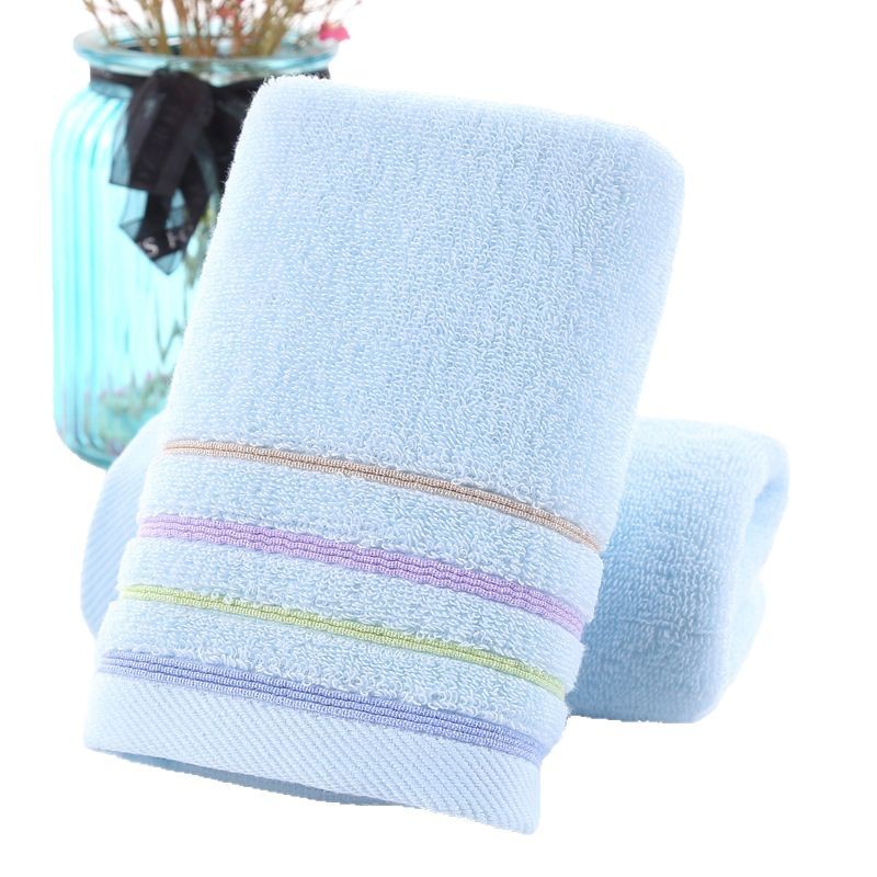 Pure Cotton Towel Thickeneded Face Towel Household Manufacturer Wholesale Enterprise Export Gift Face Towel Pure Cotton Embroidered Logo