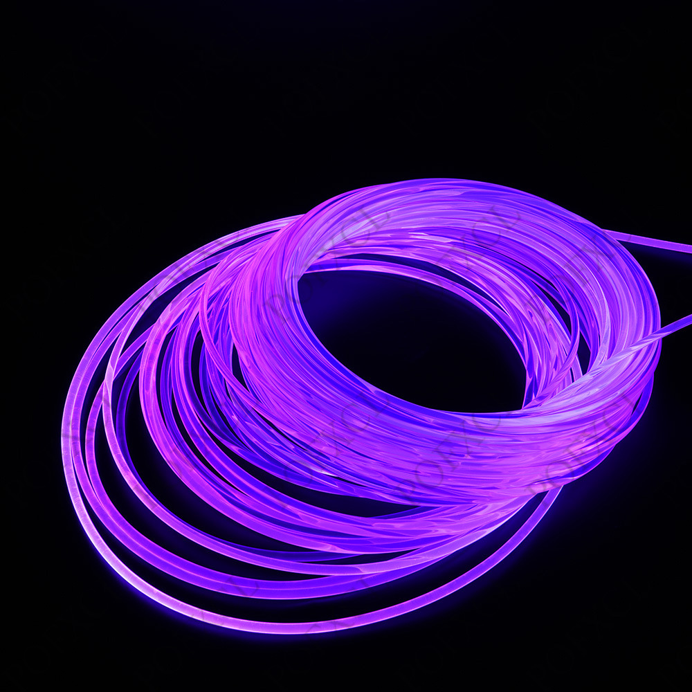 Super Bright 3 mouse pad luminous strip whole body luminous light guide optical fiber side electronic car central control atmosphere optical fiber strip