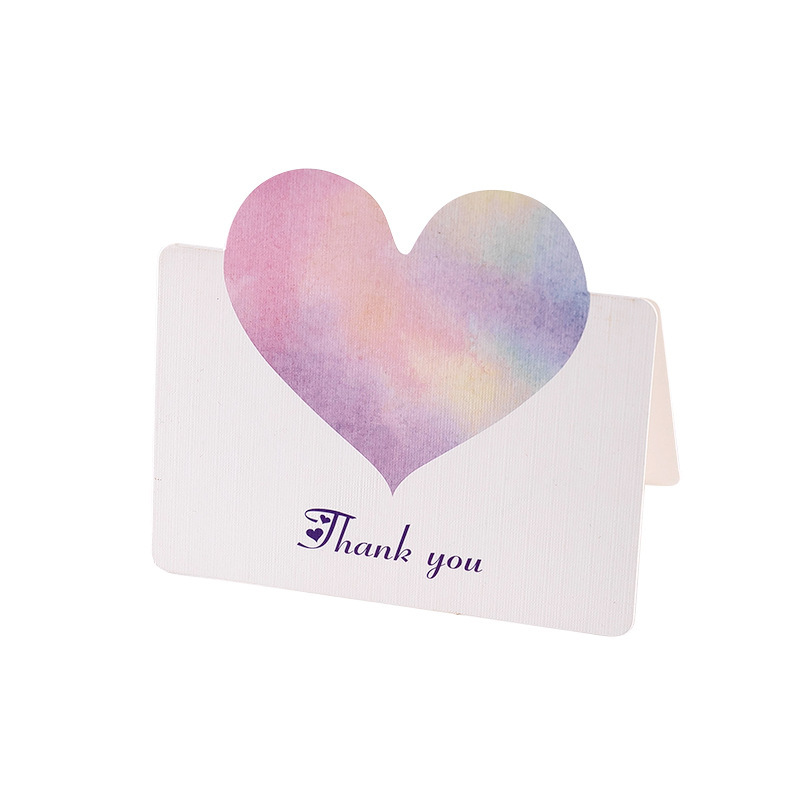 Cross-border source ins Wind small fresh after-sales card flower shop teacher's day Tanabata small greeting card Amazon thank you card