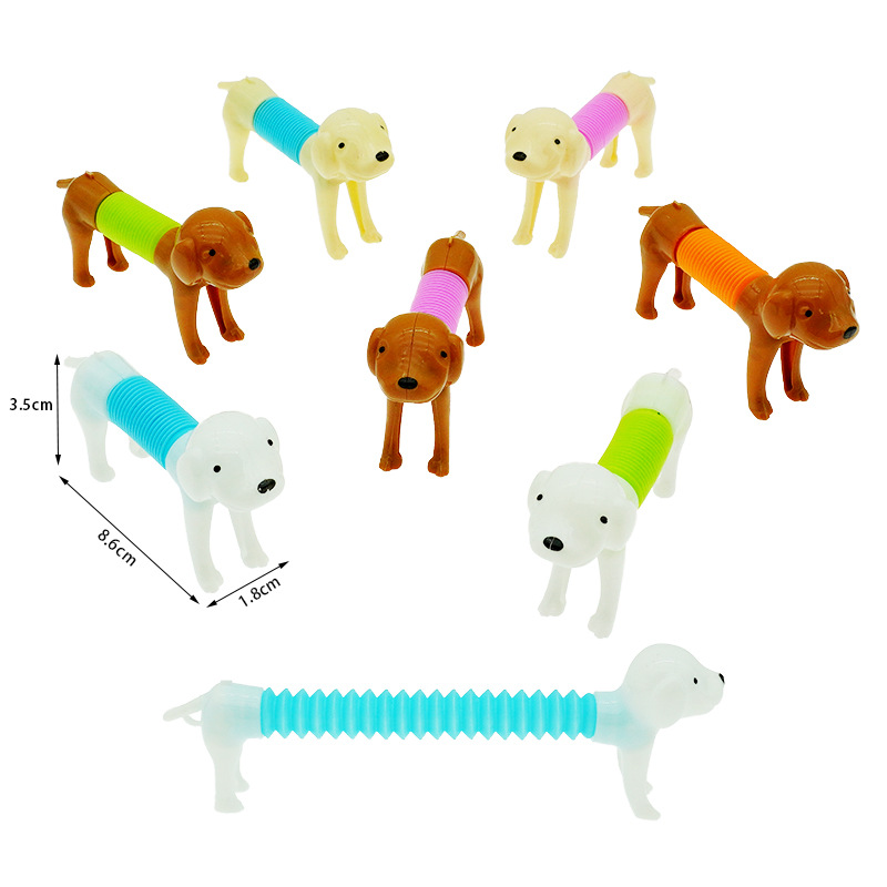 Мини-игрушки, телескопические собаки, образовательные маленькие подарки, кросс-бордерные игрушки, маленькие подарки гашапон