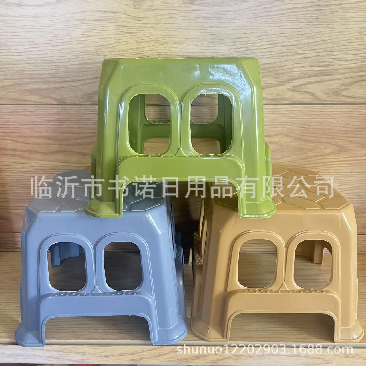 2328 Stool Plastic Square Stool Workshop Chair School Student Stool Outdoor Dining Table Wholesale