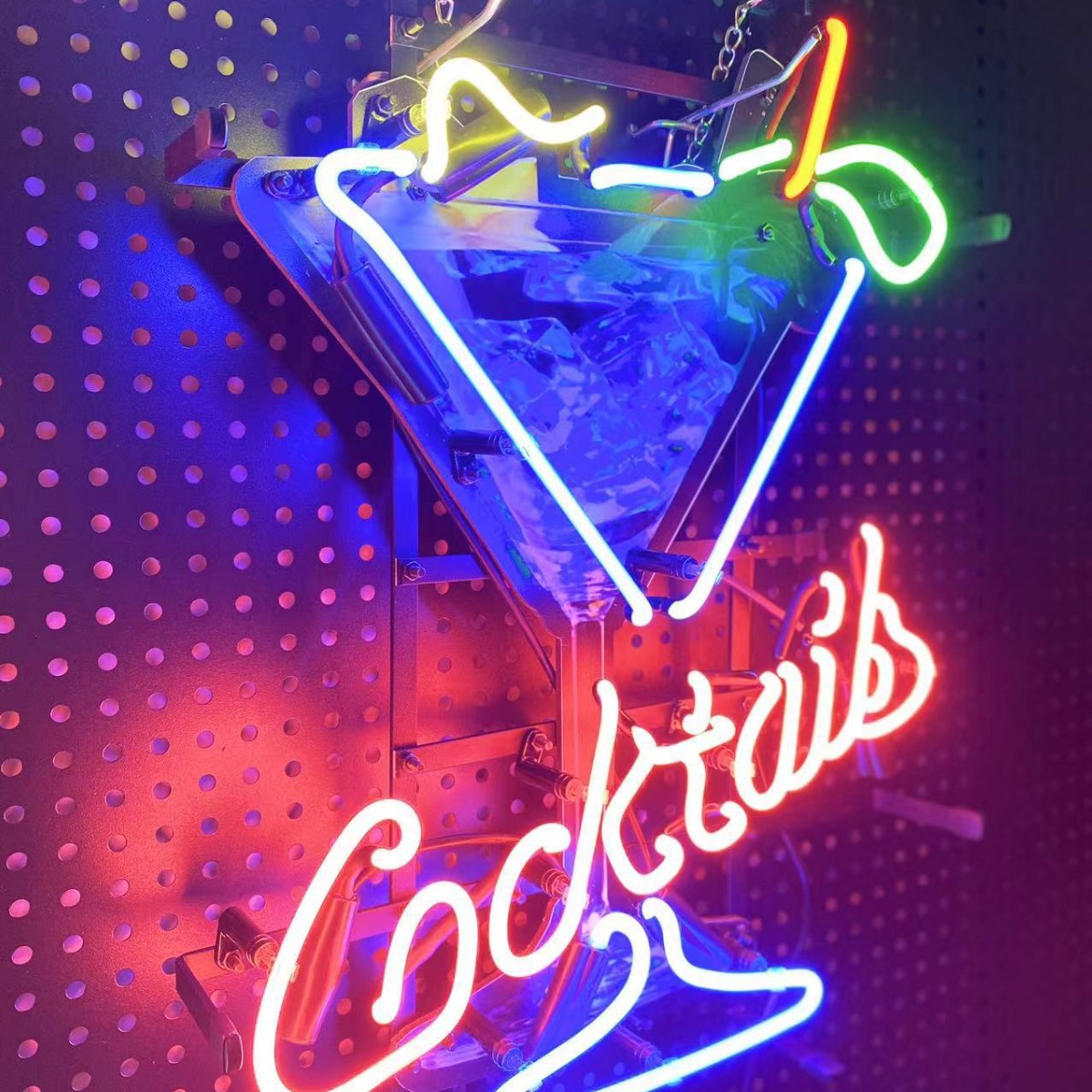 Fashion Hot Sale Uncle Barley Glass Neon Tube Letter Sign Neon Light Party Art Decoration Lamp Letter
