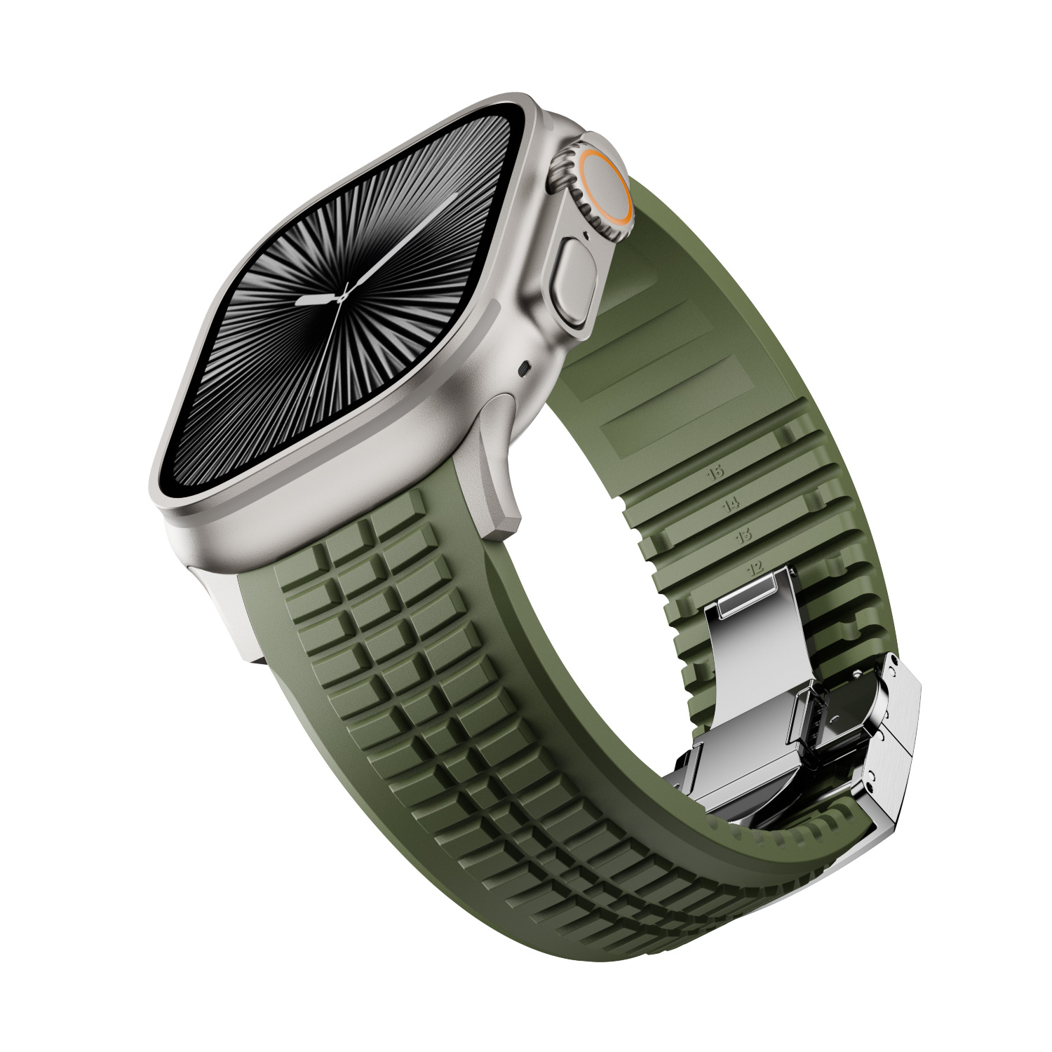 New Product Suitable for Apple Watch Grenade Silicone Strap Apple Watch 42/44/45/46/49mm