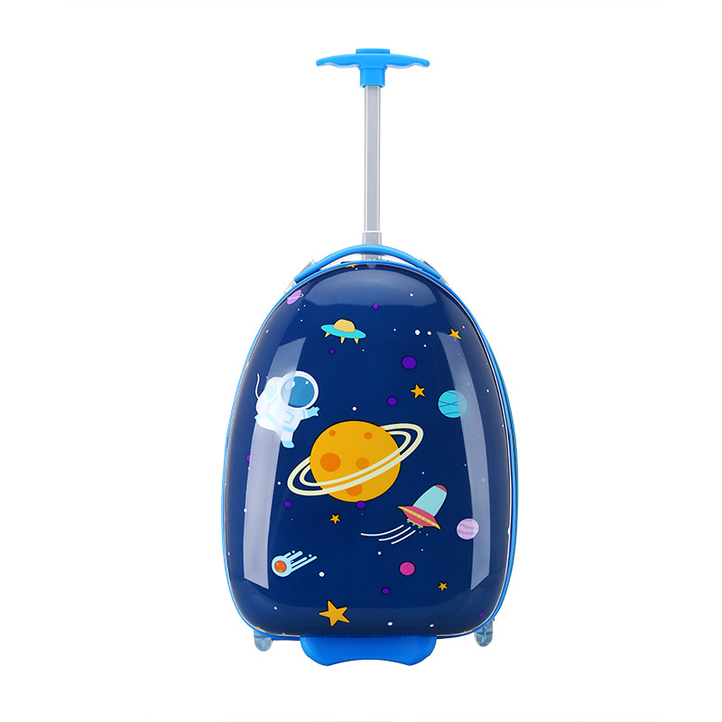 Children's trolley case cute cartoon 16 inch trolley case children's luggage student suitcase printed LOGO
