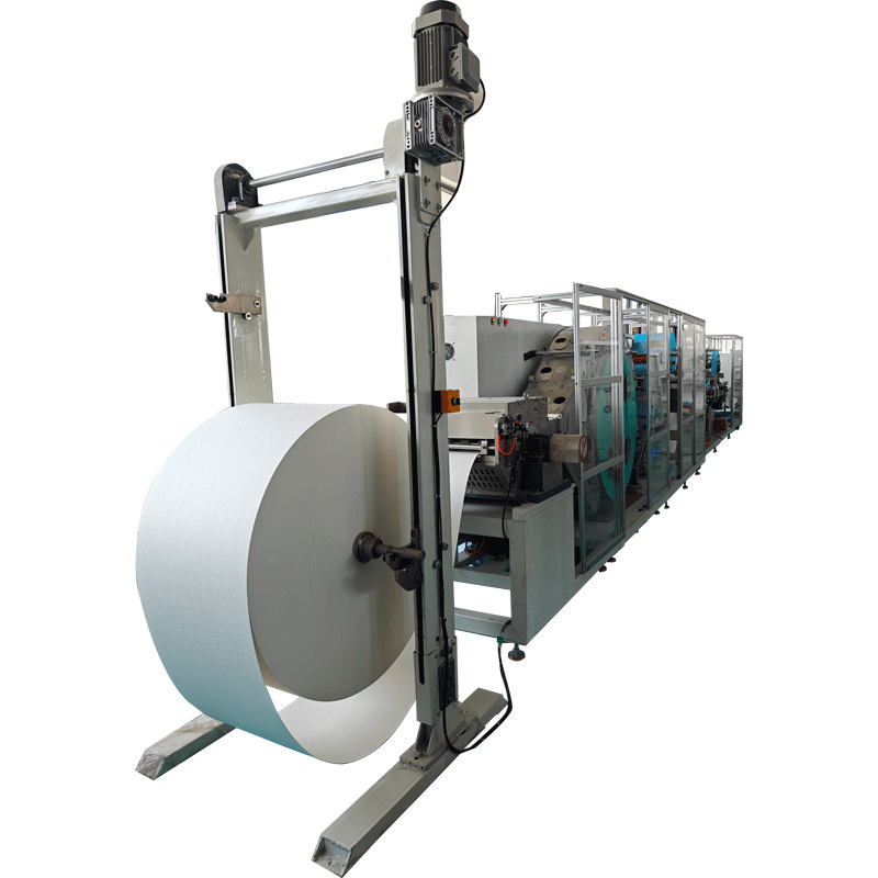 Manufacturer Wood Pulp Cotton Toilet Mat Machine Quilted Equipment Disposable Three-Layer with Independent Packaging Flexible