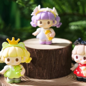 Eva's three-year-old babythree new titi and his friend's mini blind box live broadcast of popular trembles