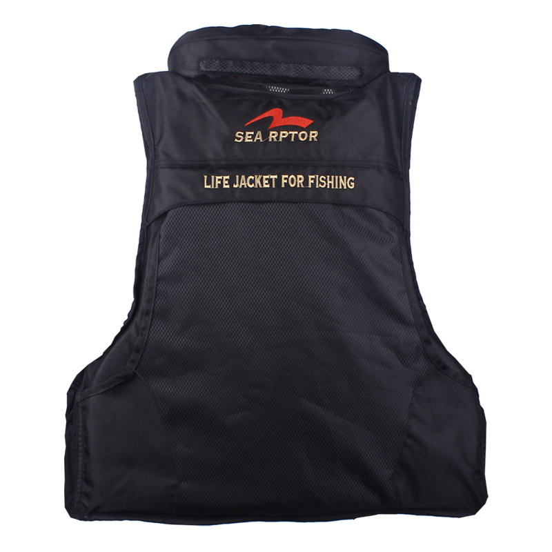 Special Life Jacket for Raptor and Sea Fishing, Multi-Flap Pocket Pants Rock Fishing Vest, Multi-Functional Adult Enlarged Buoyancy Fishing Vest
