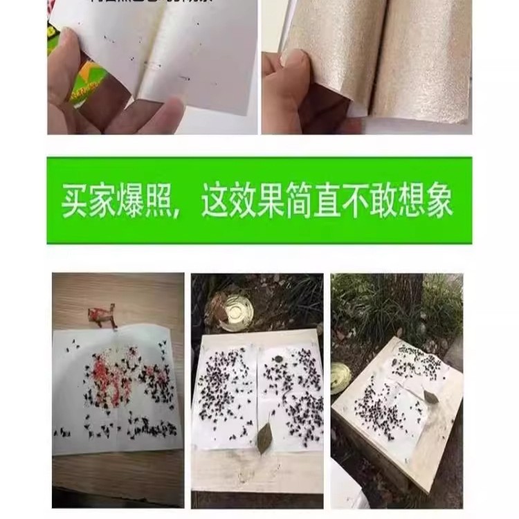 Fly Sticks Strong Fly Paper Sticks Fly Board Mosquitoes Sweep the Light Household Fly Catcher Flying Insect Drosophila