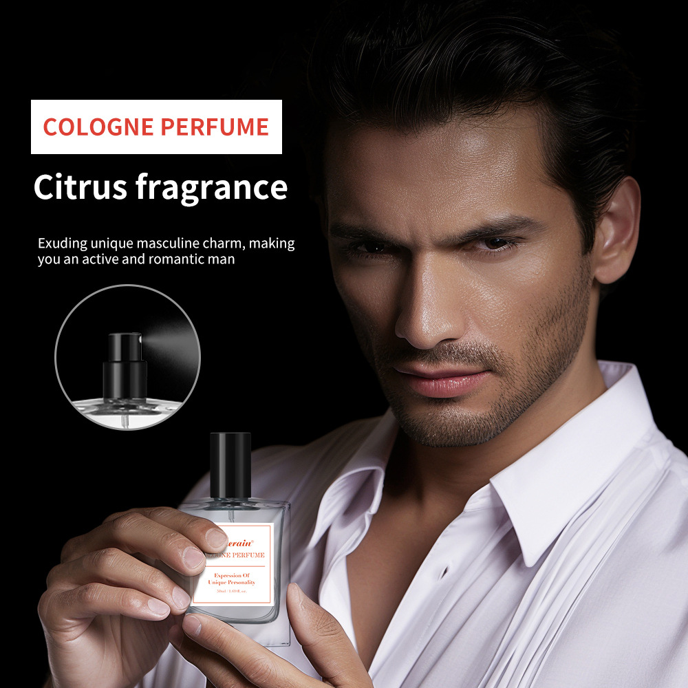 Lakerain Cologne Cupid Long-Lasting Light Fragrance Citrus Cologne Men's Perfume Cross-Border
