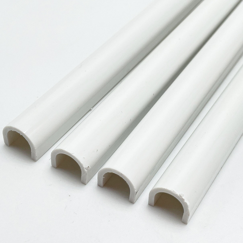 Pvc Special-Shaped Profile Plastic Extrusion Profile Pvc High-Gloss Freezer Frame Slot Edge Strip Injection Molding Processing Wholesale