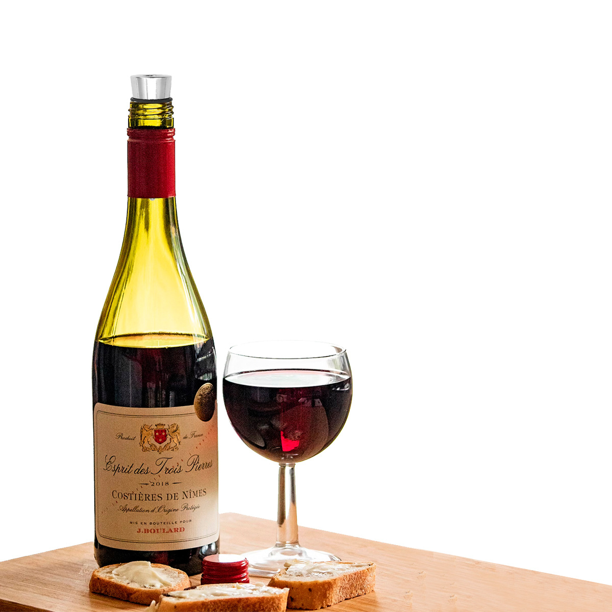 304 stainless steel wine bottle stopper lower body six-wire cone wine stopper wine environmental protection glass bottle vacuum stopper