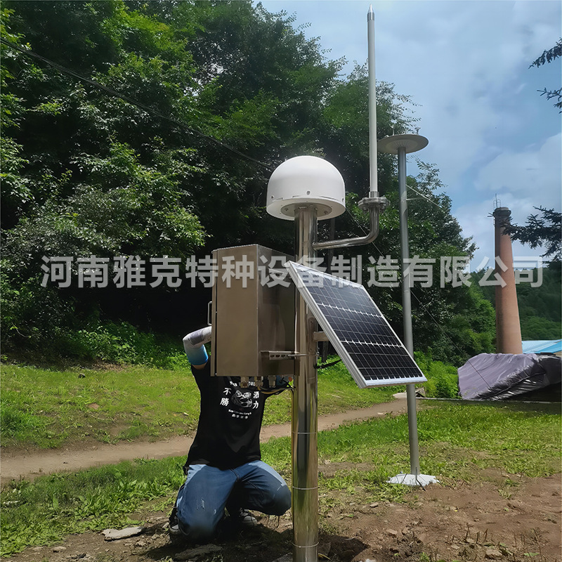 Oil depot oil tank chemical plant lightning warning monitoring intelligent lightning warning system gas station atmospheric electric field meter