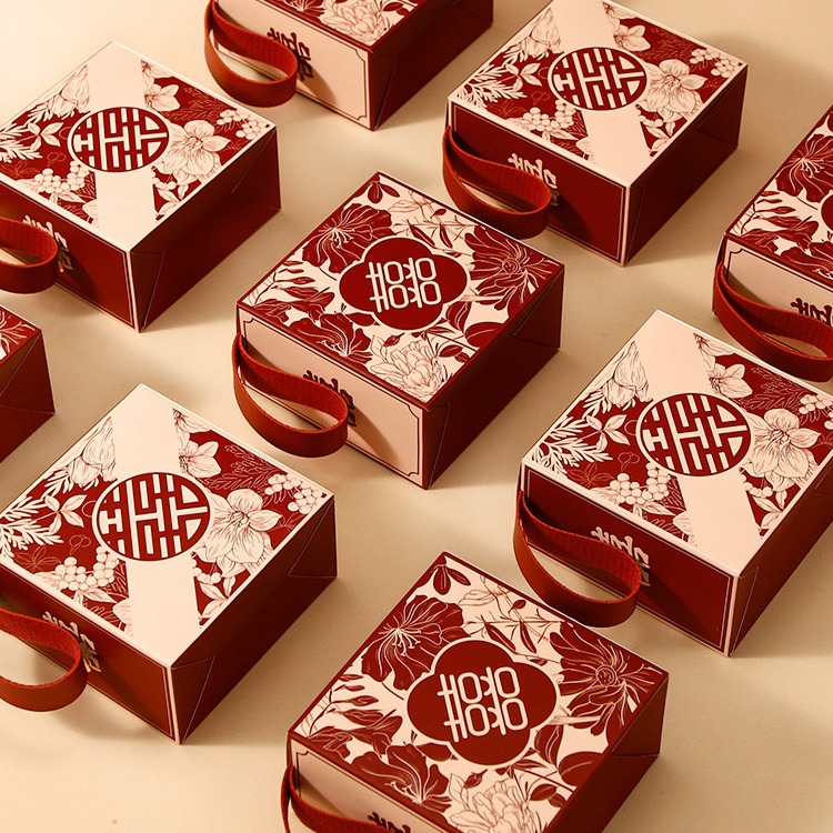 Коробка для конфет 2025 Новый свадебный подарок коробка для конфет свадебная упаковка китайского высокого класса