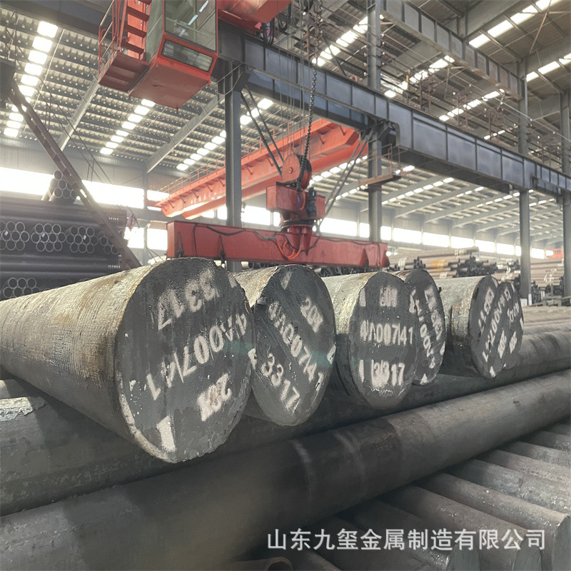 40Crnimo Alloy Forged Round Steel 40Cr Industrial Solid Alloy Steel Can Be Machined and Cut Forgings
